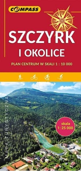 Mapa turystyczna - Szczyrk i okolice 1:25 000