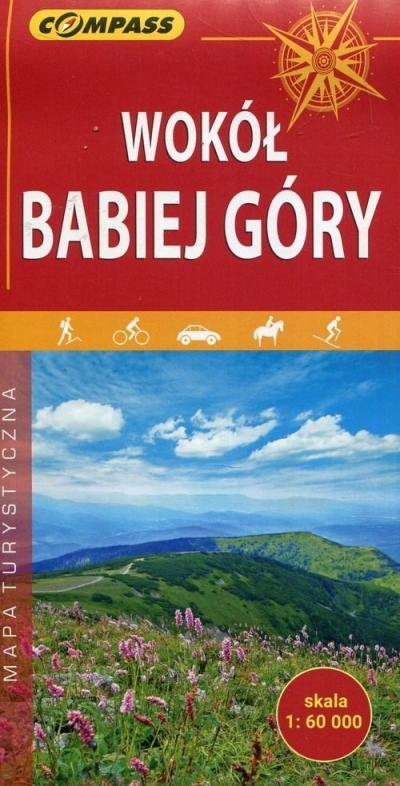 Mapa turystyczna - Wokół Babiej Góry 1:60 000
