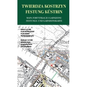 Mapa Twierdza Kostrzyń