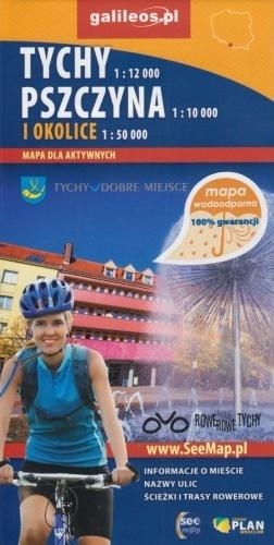 Mapa wodo. dla aktywnych- Tychy, Pszczna i okolice