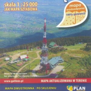 Mapa wodoodporna - Beskid Śląski 1:25 000 w.2018