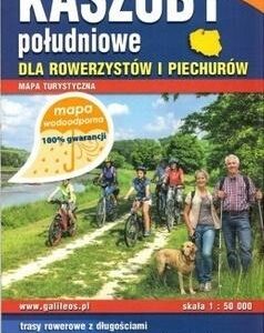 Mapa wodoodporna dla row. i piechurów-Kaszuby poł.