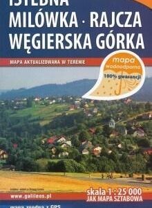 Mapa wodoodporna - Istebna,Milówka, Węgierska Góra