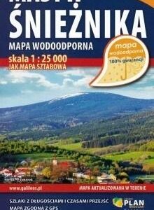 Mapa wodoodporna - Masyw Śnieżnika 1:25 000 w.3