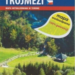 Mapa wodoodporna -Trójstyk/Trojmedzie/Trojmezi