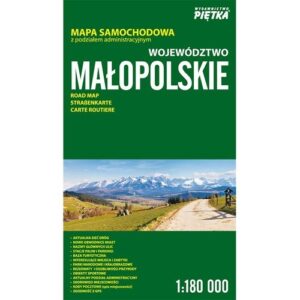 MAPA WOJ MAŁOPOLSKIEGO - SAM-KRAJ 1:180 000