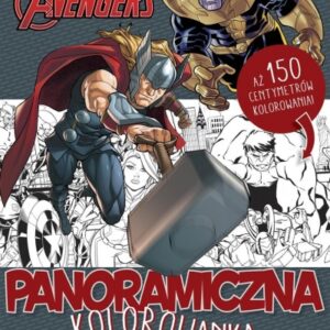 Marvel Avengers. Panoramiczna kolorowanka