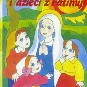 Maryja i dzieci z Fatimy. Kolorowanka