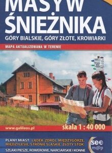 Masyw Śnieżnika, Góry Bielskie, Góry Złote - mapa
