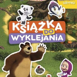 Masza i Niedźwiedź Książka do wyklejania