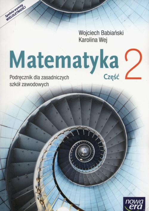 Matematyka Podręcznik Część 2. Zasadnicza szkoła zawodowa