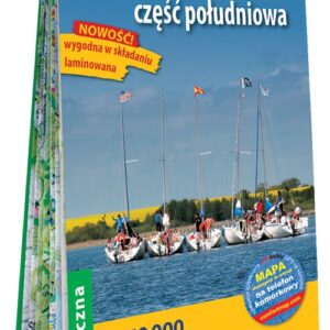 Mazury Część południowa laminowana mapa turystyczna 1:60 000