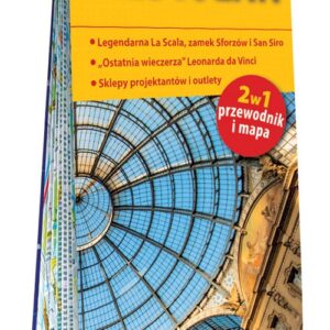 Mediolan laminowany map&guide (2w1: przewodnik i mapa)