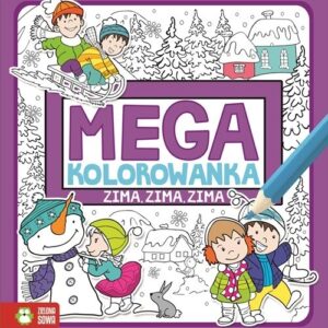 Megakolorowanka Zima, zima, zima