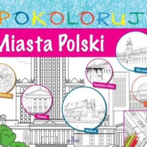 Miasta Polski - pokoloruj