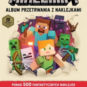Minecraft. Album przetrwania z naklejkami