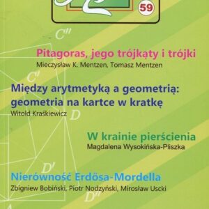 Miniatury matematyczne 59 Pitagoras jego trójkąty i trójki