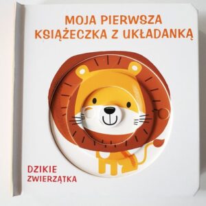 Moja pierwsza książeczka z układanką - dzikie zwierzęta