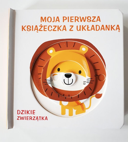 Moja pierwsza książeczka z układanką - dzikie zwierzęta