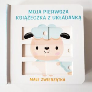 Moja pierwsza książeczka z układanką - małe zwierzątka
