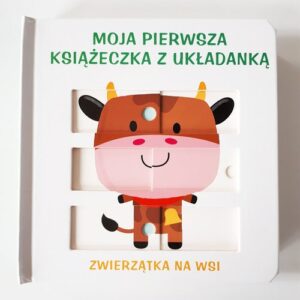 Moja pierwsza książeczka z układanką - zwierzęta na wsi