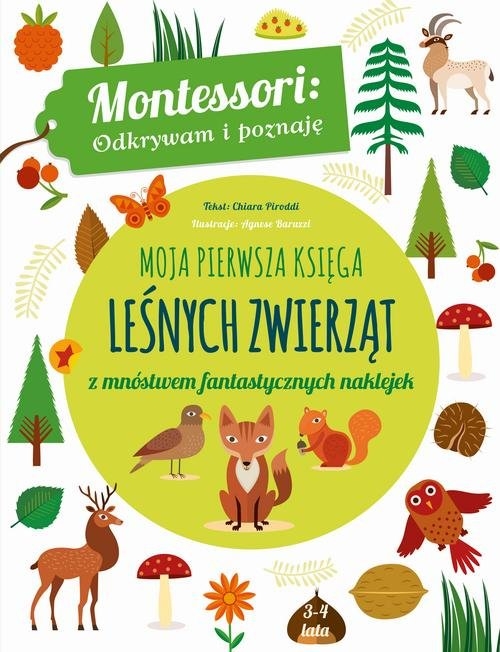 Moja pierwsza księga leśnych zwierząt