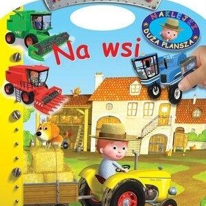 Na wsi. Mały chłopiec