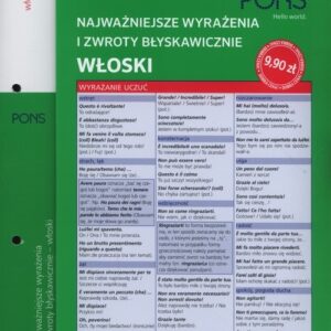 Najważniejsze wyrażenia i zwroty błyskawicznie Włoski