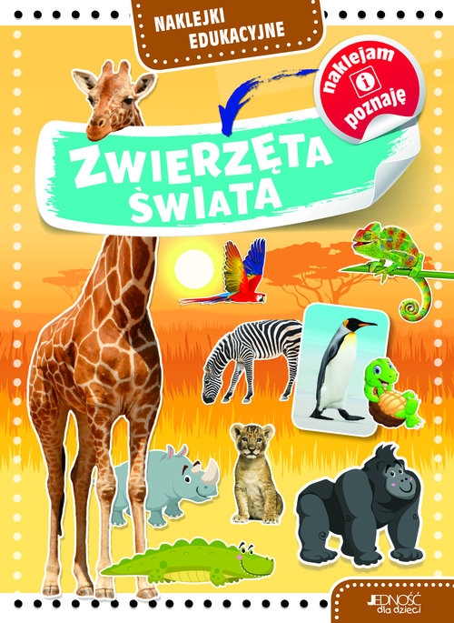 Naklejki edukacyjne Zwierzęta świata