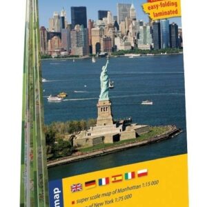 New York City street map 1:75 000