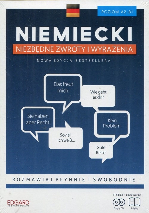 Niemiecki Niezbędne zwroty i wyrażenia Poziom A2-B1 + 2CD