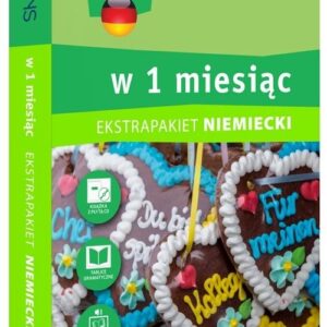 Niemiecki w 1 miesiąc z 3 tablicami językowymi i kursem online