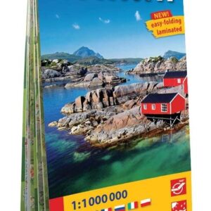 Norwegia mapa samochodowa 1:1000 000