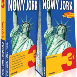Nowy Jork 3w1: przewodnik + atlas + mapa. explore! guide