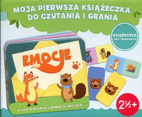 O lisa złościach u bobra w gościach. Moja pierwsza książeczka do czytania i grania