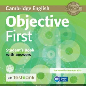 Objective First Students Book with Answers with CD-ROM with Testbank