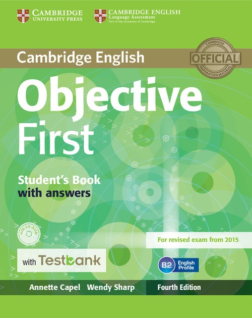 Objective First Students Book with Answers with CD-ROM with Testbank