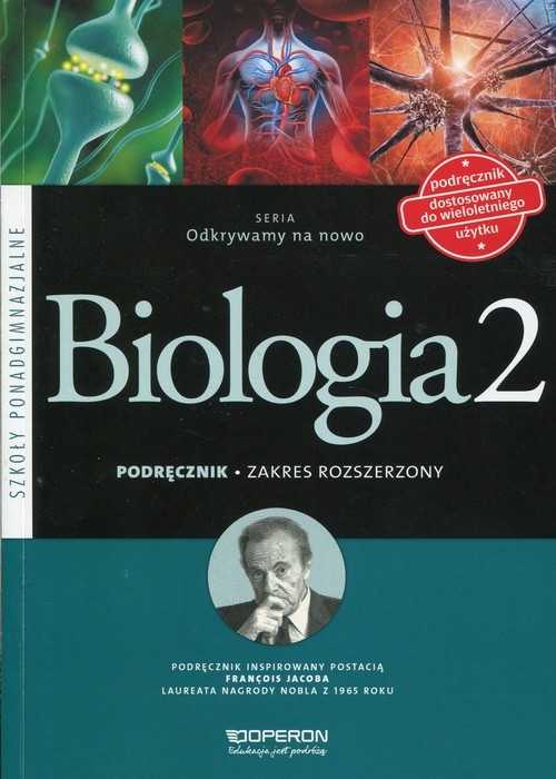 Odkrywamy na nowo Biologia 2 Podręcznik Zakres rozszerzony. Szkoła ponadgimnazjalna