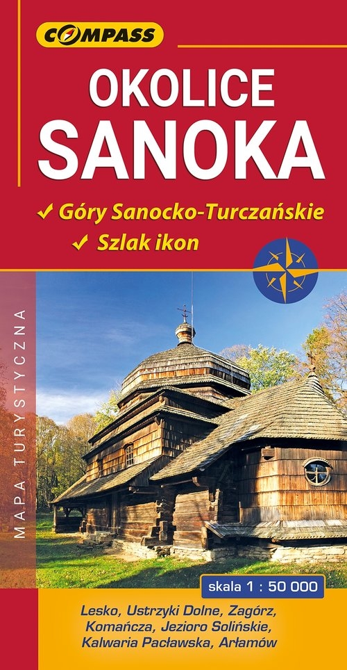 Okolice Sanoka 1:50 000. Góry Sanocko-Turczańskie, Szlak ikon