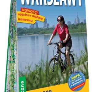 Okolice Warszawy laminowana mapa turystyczna 1:75 000