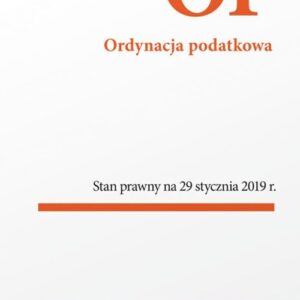 Ordynacja podatkowa w.25 St.pr.29.01.2019