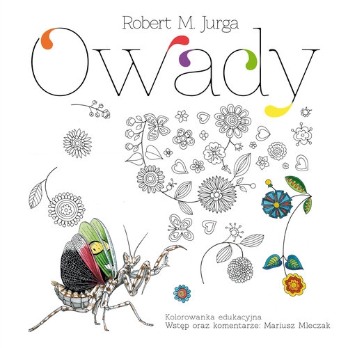 Owady Kolorowanka edukacyjna