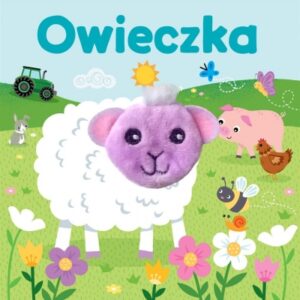 Pacynka na paluszek. Owieczka