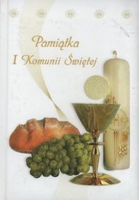 Pamiątka I Komunii Świętej biała