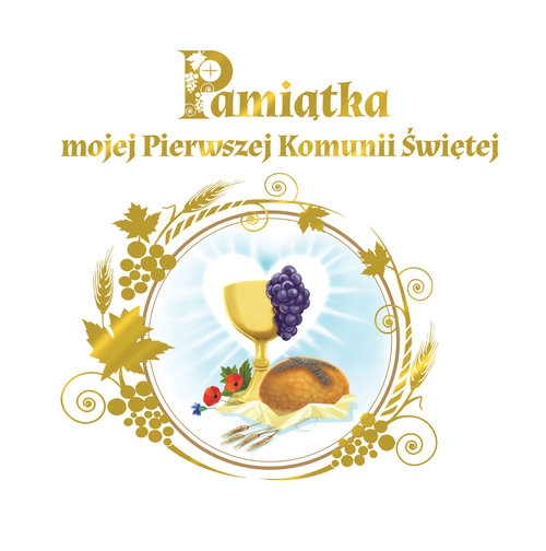 Pamiątka mojej Pierwszej Komunii Świętej  wersja 1