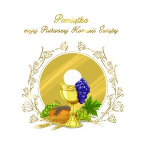 Pamiątka mojej Pierwszej Komunii Świętej wersja 2