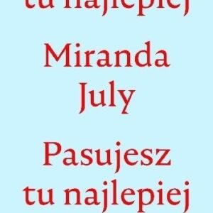 Pasujesz tu najlepiej