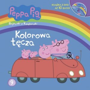 Peepa Pig + DVD. Kolorowa tęcza nr.9