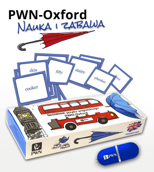 Pendrive - Słownik języka angielskiego PWN-Oxford. Nauka i zabawa: English BOX