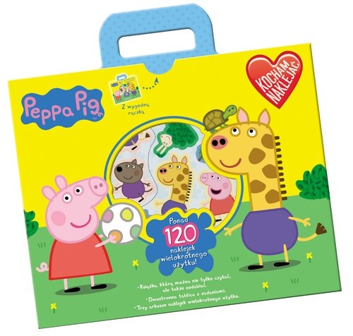 Peppa Pig Kocham naklejać cz 2
